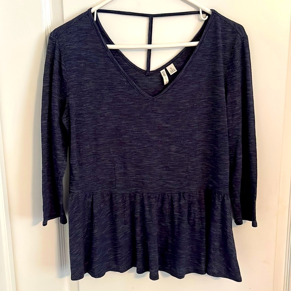 Cute Dark Blue Top